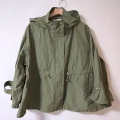 カーキ　フード付きジャケット　レイビームス　Ray BEAMS