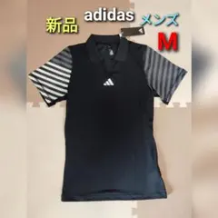 新品　アディダス　メンズ　テニス　半袖　Tシャツ　M　黒　テニスウェア