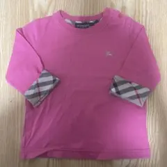 BURBERRY ピンクロンT 80