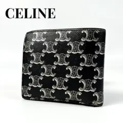 新品✨CELINE セリーヌ マカダム柄 長財布 グレー ブラック 総柄 