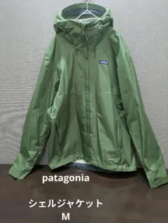 Patagonia トレントシェルジャケット　h2no オリーブグリーン