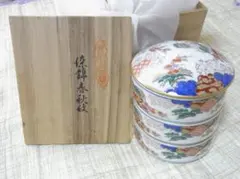 有田焼 基泉 賞美堂 古伊万里 金襴手お重 陶器 三段重 蓋物 和食器 伝統工芸 有田焼 基泉 賞美堂 古伊万里 金襴手お重 陶器 三段重 蓋物 和食器