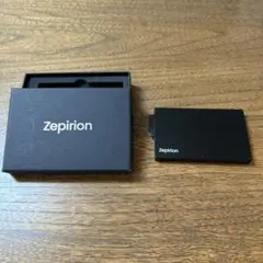 Zepirionカードケース黒Quick Wallet