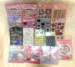 正規品★ハローキティ ボンボンドロップシール他 16点セット