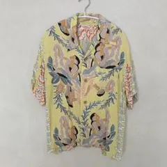 サンサーフ kilohana 実名復刻 アロハシャツ フラガール 総柄 S - メルカリ