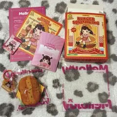 Mellojoy スクイーズ ハンバーガー チーズビーフエッグバーガーメロ