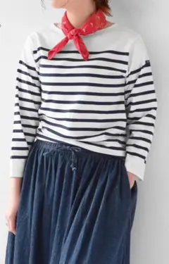 セントジェームス　ナヴァル　ボーダーカットソー　T1