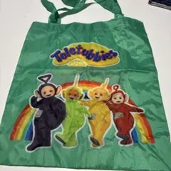 テレタビーズ トートバッグ 緑色