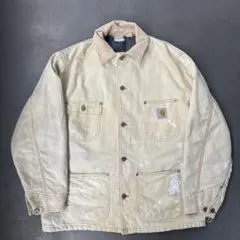 80s カーハート　ミシガンチョアコート カバーオール　デトロイトジャケット