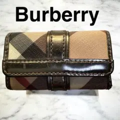 【Burberry 】ノバチェック★6連キーケース【バーバリー】