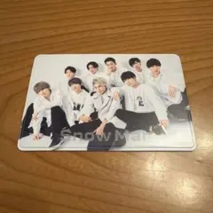 SnowMan 会員証ケース 早期入会特典