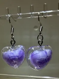②ハンドメイド　レジン　ピアス