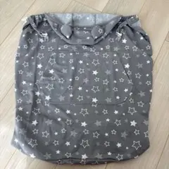 ☆美品☆ 冷感素材 星柄 くま耳 抱っこ紐 ベビーカー ブランケット