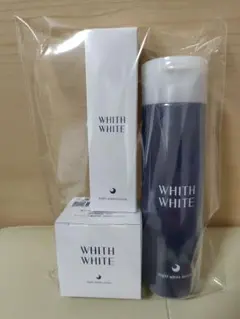 WHITH WHITE MEN 洗顔 化粧水 美容液 3点セット - メルカリ