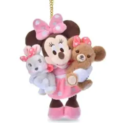 ユニベスティーズ エイン ラビット＆ミニー＆プリン ぬいぐるみキーホルダー