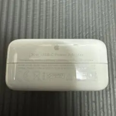 30W USB-C Power Adapter （Lightningケーブル付）
