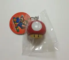 スーパーマリオ きのこ型キーホルダー