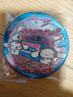 シナモロール 音楽テーマ 缶バッジ