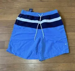 NAUTICA スイムショーツ 水陸両用 バックポケット付き L