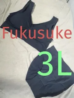 ③新品☆福助☆DAILY満足☆ハーフトップ☆ショーツ☆ラクにフィットする☆3L☆のサムネイル