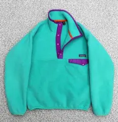 美品 XS パタゴニア 1989 USA製 スナップT カリビアン