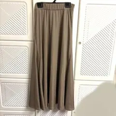 フレアロングスカート　GU