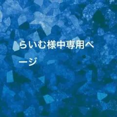 らいむ様専用ページ