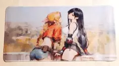 【未使用】エアリス　ティファ　ゲーミングマウスパッド ラバーマット プレイマットのサムネイル