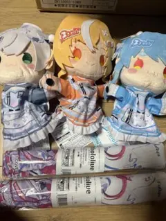 ホロライブプロダクション パペットぬいぐるみ 3期生 3種 マウスパッド2種