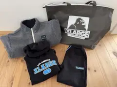 未使用⭐︎Xlarge kids 3点セット 110cm ブルゾン、パーカ、パンツ