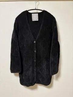 BEARDSLEY カーディガン ブラック キルティング