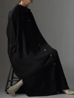 Pau thongvird PA 26SS黒バンドカラーシャツ03ブラック - メルカリ