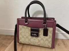 coach ショルダーバッグ　ハンドバッグ2way