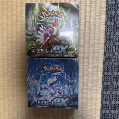 ポケモンカード スカーレットex バイオレットex シュリンク付き 2BOX