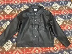 フェイクレザージャケット 1st型　2nd ジージャン　ベルベルジン 藤原裕