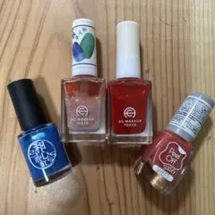 ネイル　マニュキュア　4点セット