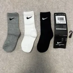 NIKE ナイキ キッズ ソックス（3足）
