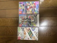 Switch ソフト3本セット マリオカート8 スマブラ アソビ大全