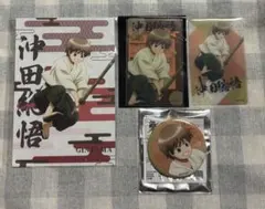 鬼滅の刃 AGF 純喫茶 アクリルスタンド チェキ風カード 缶バッジ 冨岡