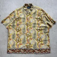 patagonia パタゴニア 半袖 アロハシャツ カーキ 51884 - メルカリ