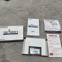 FINAL FANTASY IV ADVANCE ゲームボーイアドバンス箱説