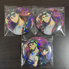 進撃の巨人 サイバーパンク ホログラム缶バッジ 3個セット