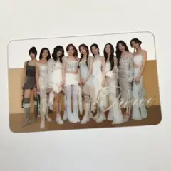 TWICE Qoo10專輯特典透明小卡 全員