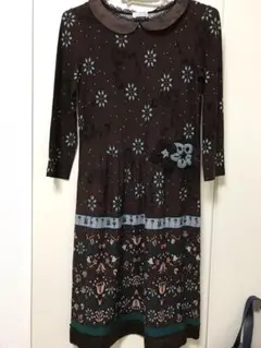 アルベルタ フェレッティ！上質花柄ワンピース　美品！ XSくらい 難ありのサムネイル
