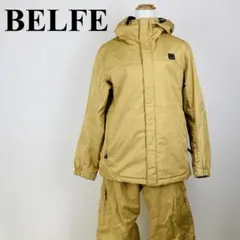 美品 BELFE スキーウェア スノボ イエロー M 0259-A