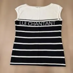 LUI CHANTANT ボーダー ニットタンクトップのサムネイル
