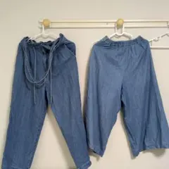 レディース　デニムパンツ　ズボン