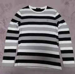 極美品✨ブラックレーベルクレストブリッジ 鹿の子？ロングスリーブカットソー