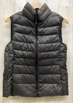 UNIQLO ユニクロ ウルトラライトダウン ベスト レディース L ブラウン系