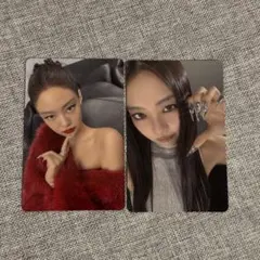 BLACKPINK JENNIE トレカ POP UP 2枚セット